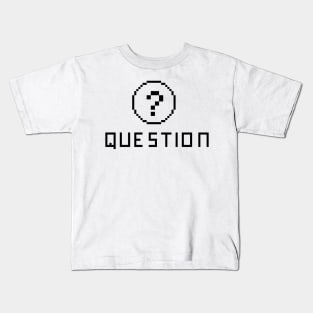 any question? - white Kids T-Shirt